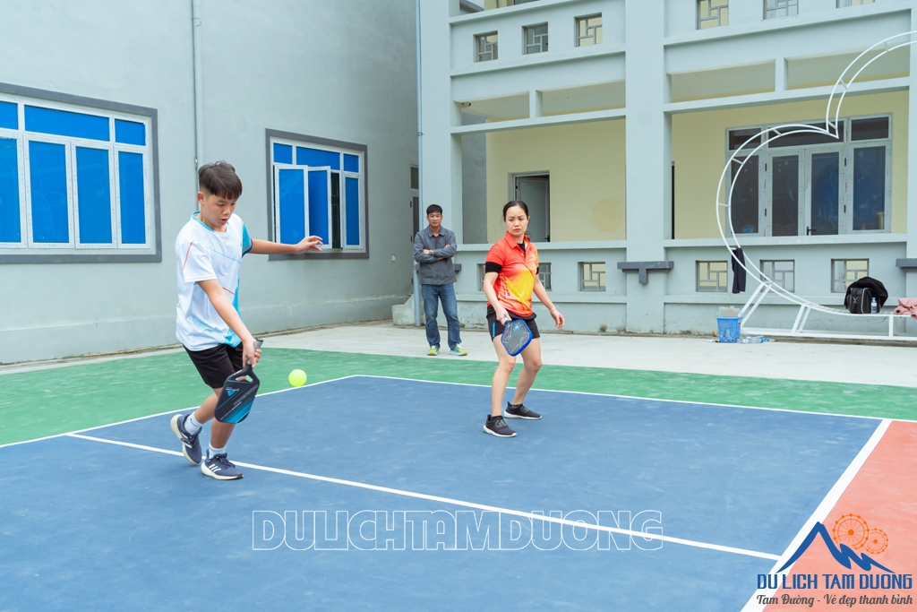 SÔI NỔI GIẢI PICKLEBALL HUYỆN TAM ĐƯỜNG LẦN THƯ I, NĂM 2024