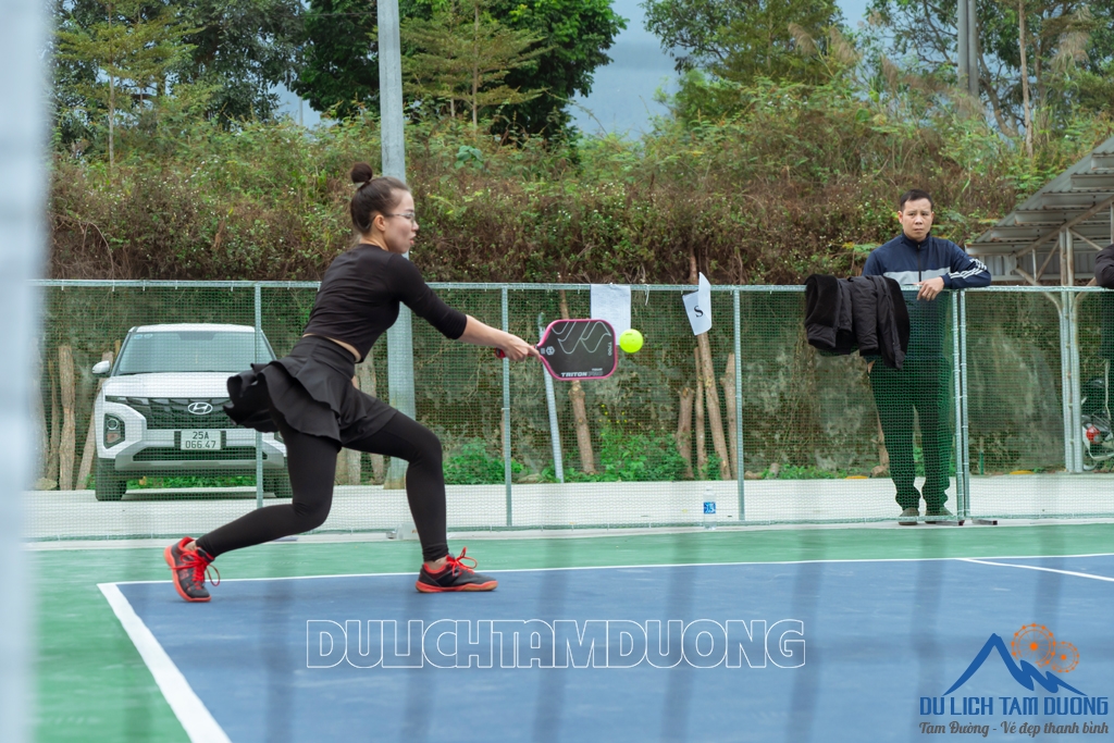 SÔI NỔI GIẢI PICKLEBALL HUYỆN TAM ĐƯỜNG LẦN THƯ I, NĂM 2024