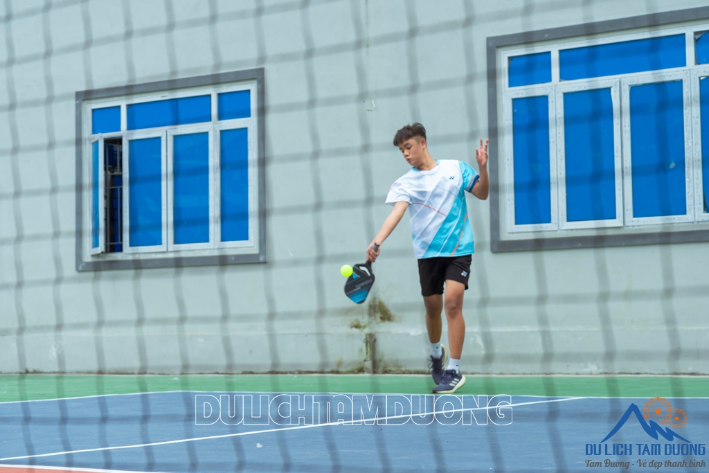 SÔI NỔI GIẢI PICKLEBALL HUYỆN TAM ĐƯỜNG LẦN THƯ I, NĂM 2024