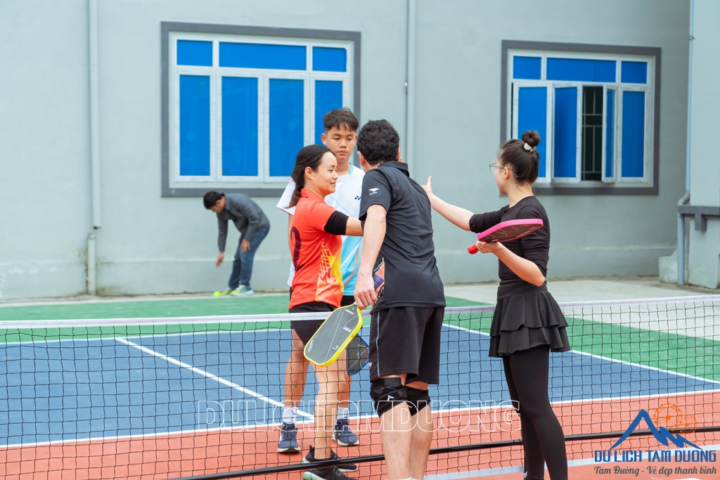 SÔI NỔI GIẢI PICKLEBALL HUYỆN TAM ĐƯỜNG LẦN THƯ I, NĂM 2024