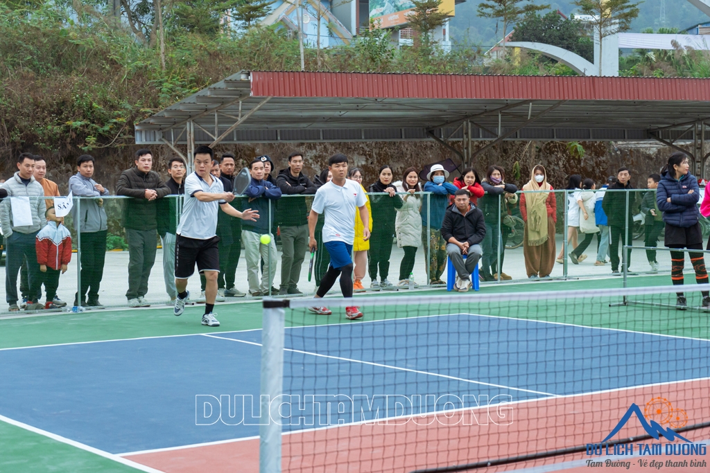 SÔI NỔI GIẢI PICKLEBALL HUYỆN TAM ĐƯỜNG LẦN THƯ I, NĂM 2024